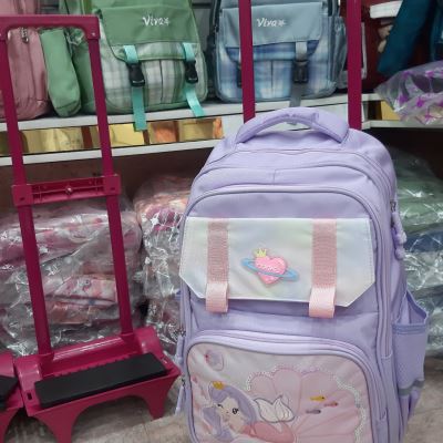 کوله چرخ دار پری دریایی 