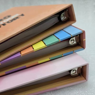 دفتر کلاسور قفل فلزی هیرو