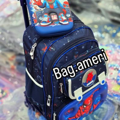 کوله و جامدادی مردعنکبوتی